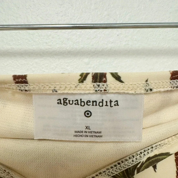 NWOT Agua Bendita x Target Palm Tree Tropical Cheeky Bikini Bottom - Picture 4 of 6